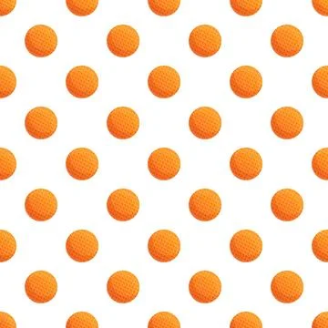 Waffle pattern creating orange dots on white background Stockillustratie