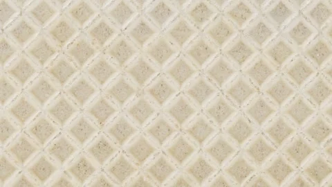 Waffle, surface close-up, moving sideways 스톡 동영상 243987734