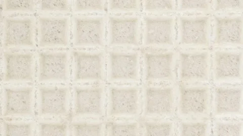 Waffle, surface close-up, rotating, turning, macro Stock Footage 243988679