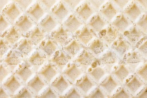 Waffle texture closeup Stock Photos