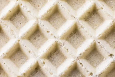 Waffle texture closeup Stock Photos