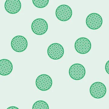 Waffle weave fabric material glyph seamless pattern Illustrazione stock