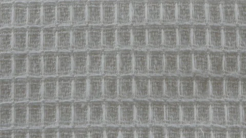 Waffle wrinkled fabric background Stock Footage 100194648