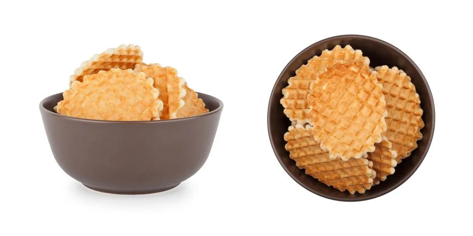 Waffles, A Collage Stock Photos