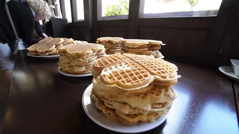 WAFFLES!!!! Stock Footage 89700242