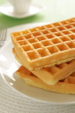 Waffles Stock Photos