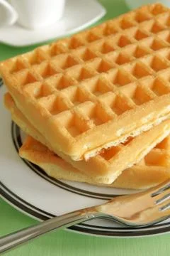 Waffles Stock Photos