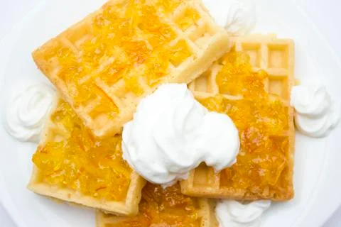 Waffles Stock Photos