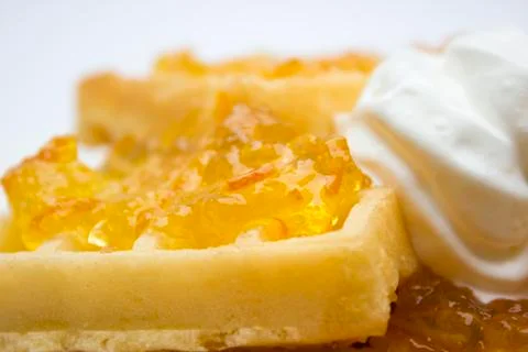 Waffles Foto stock