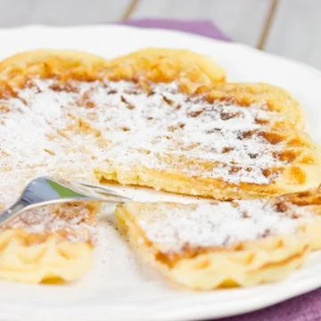 Waffles Stock Photos