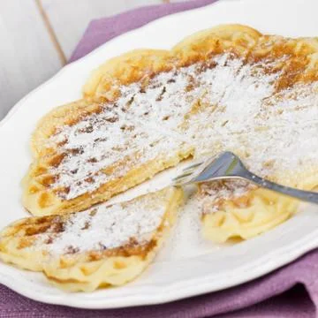 Waffles Stock Photos