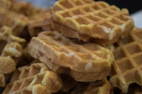 Waffles Stock Photos