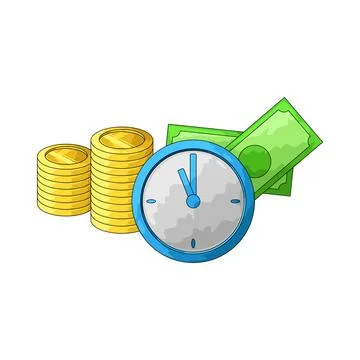 Wage illustration Stock Illustration