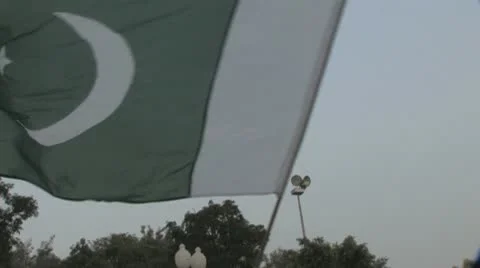 Wagha Border Closing Ceremony Video stock 8997705