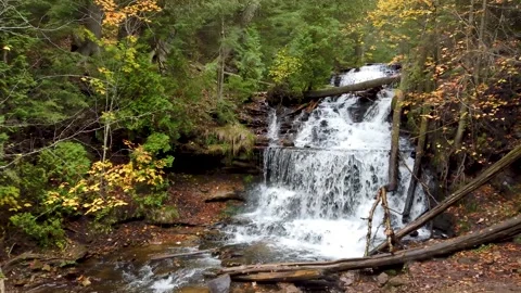 WAGNER FALLS Stock Footage 141766690