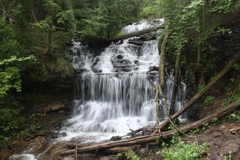 Wagner Falls Stock Photos