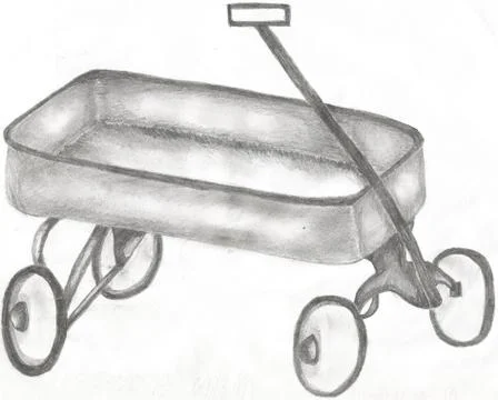Wagon Stock Illustration