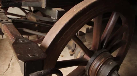 Wagon wheel Stock Footage 51533989