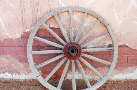 Wagon wheel Foto stock