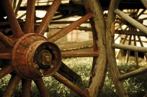 Wagon Wheel Stock Photos