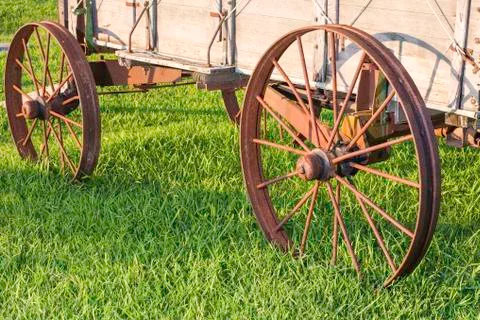 Wagon wheels Stock Photos