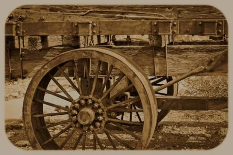 Wagons east Stock Photos