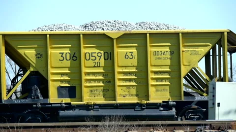 Wagons transport Stock Footage 49317707