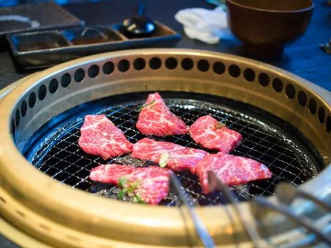 Wagyu Steak Stock Photos