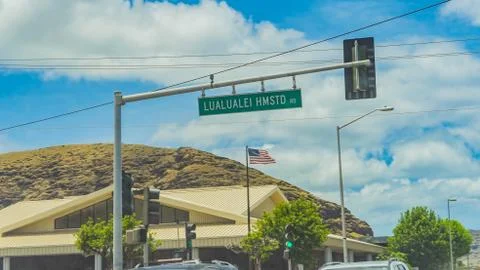 Waianae Traffic light Stock Photos