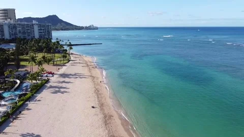 Waikiki Beach  Video stock 182082366
