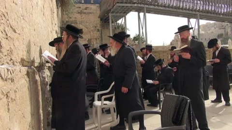 The Wailing Wall 3 Stock Footage 169828187