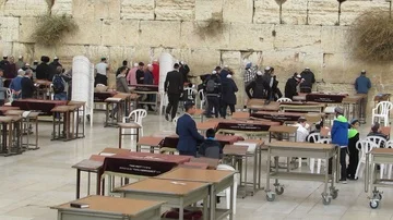 Wailing Wall - Jerusalem, Israel Stockbeeldmateriaal 85963494