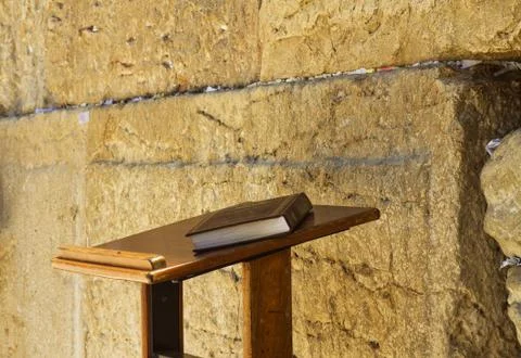 Wailing wall . Stock Photos