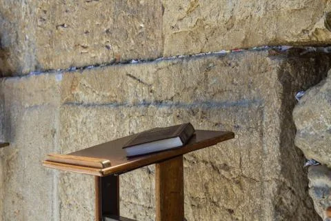 Wailing wall . Stock Photos