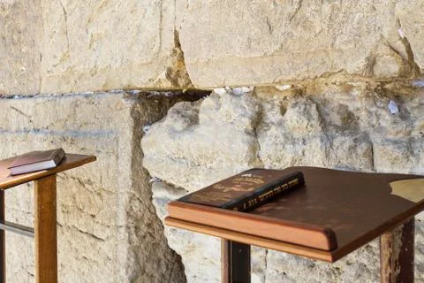 Wailing wall . Stock Photos