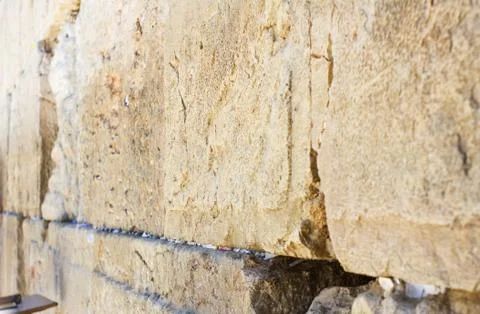 Wailing wall . Stock Photos