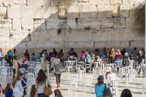 Wailing Wall . Stock Photos