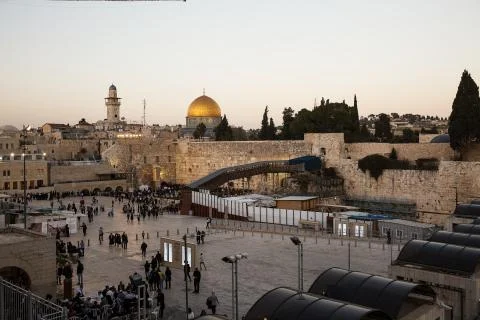 Wailing Wall . Stock Photos