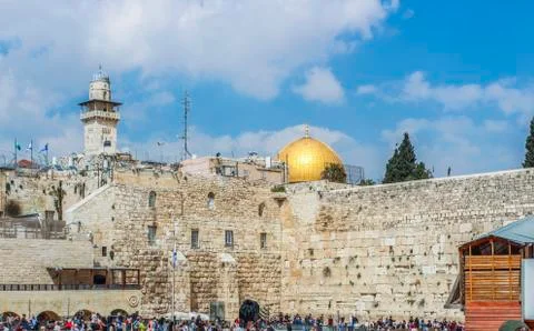 Wailing Wall Stock Photos