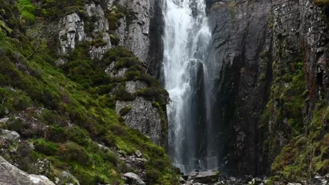 Wailing Widow Falls Real Time with Audio Stock Footage 164328284