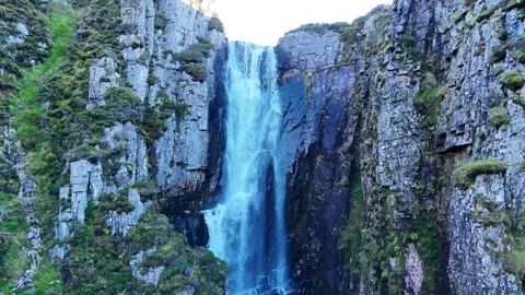 Wailing Widows Waterfall 001 Stock Footage 256079592