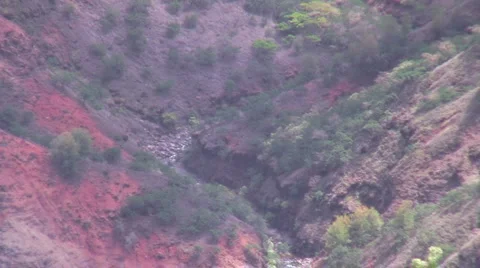Waimea Canyon Stock Footage 6525315