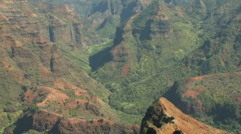Waimea Canyon Video stock 11426491