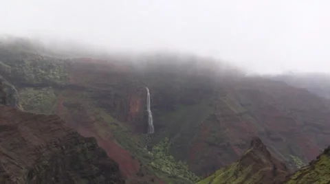 Waimea Canyon Stock Footage 35715204