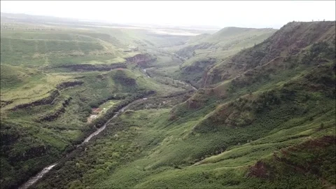 Waimea Canyon Video stock 240774994