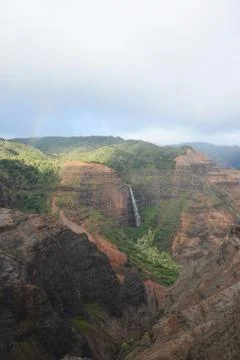 Waimea canyon Stock Photos