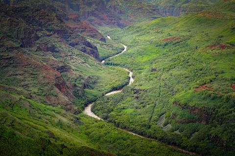 Waimea river Stock Photos