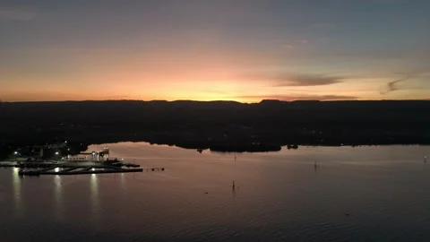 Waingapu Port in the evening Stock Footage 287918618