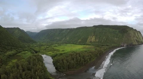 Waipio Valley Stock Footage 51240021