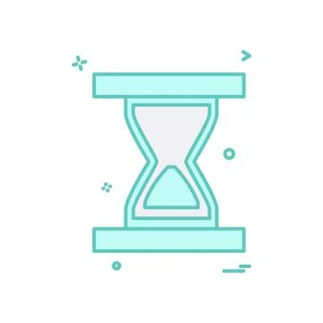 Wait icon design vector Stock Illustration